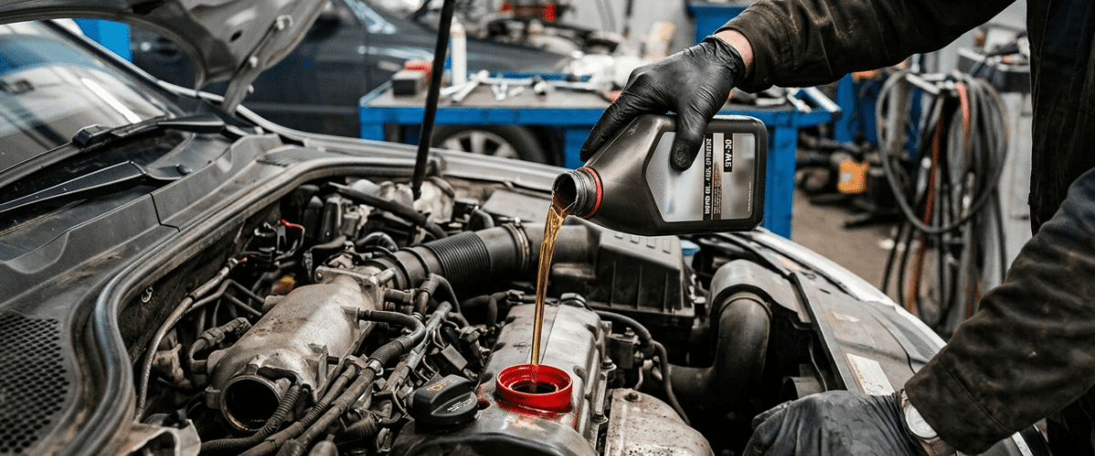 aceite de coche midas
