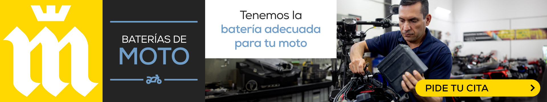 baterias moto pide cita