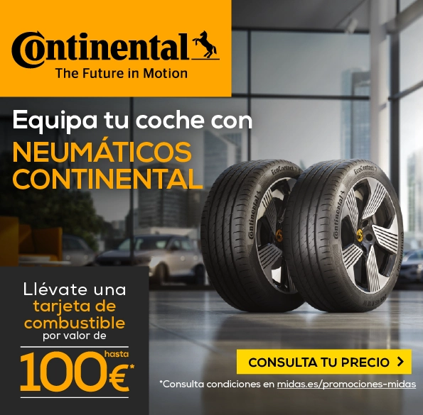 llevate una tarjeta combustible por valor de hasta cien euros equipa tu coche con neumaticos continental