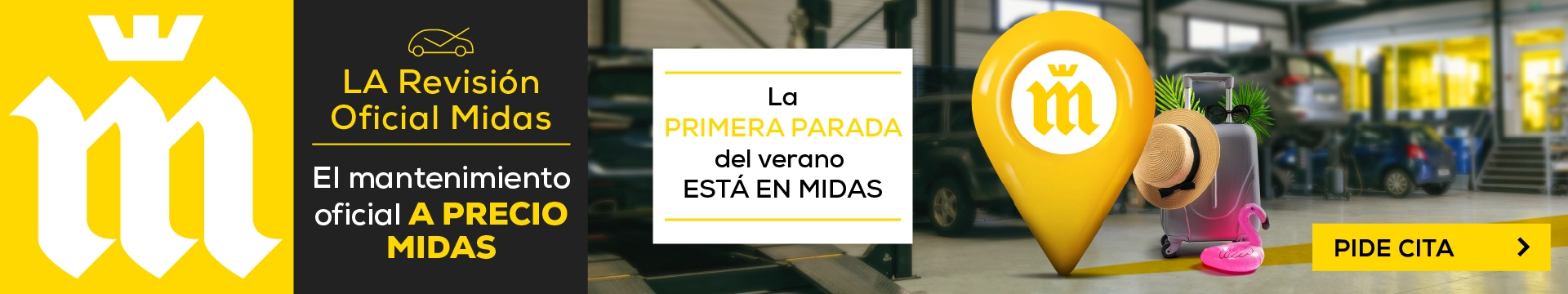 la revision oficial midas el mantenimiento oficial a precio midas la primera parada del verano esta en midas