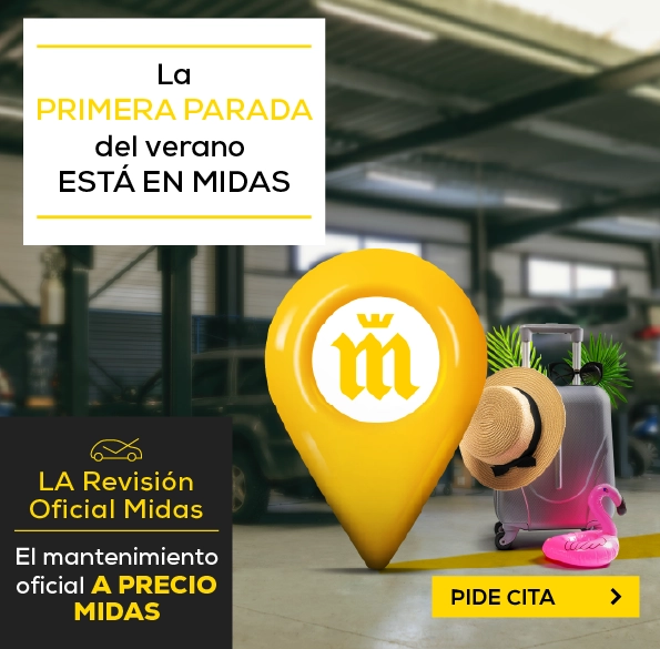 la revision oficial midas el mantenimiento oficial a precio midas la primera parada del verano esta en midas