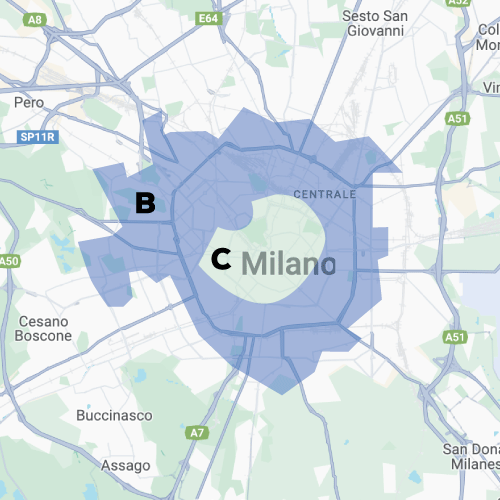 Ztl Zone In Milan